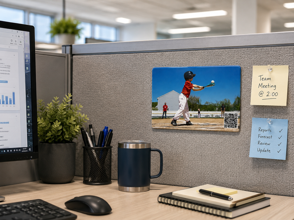 Voice Keepsake – Signature Photo Magnet