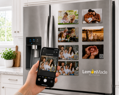 Voice Keepsake – Signature Photo Magnet