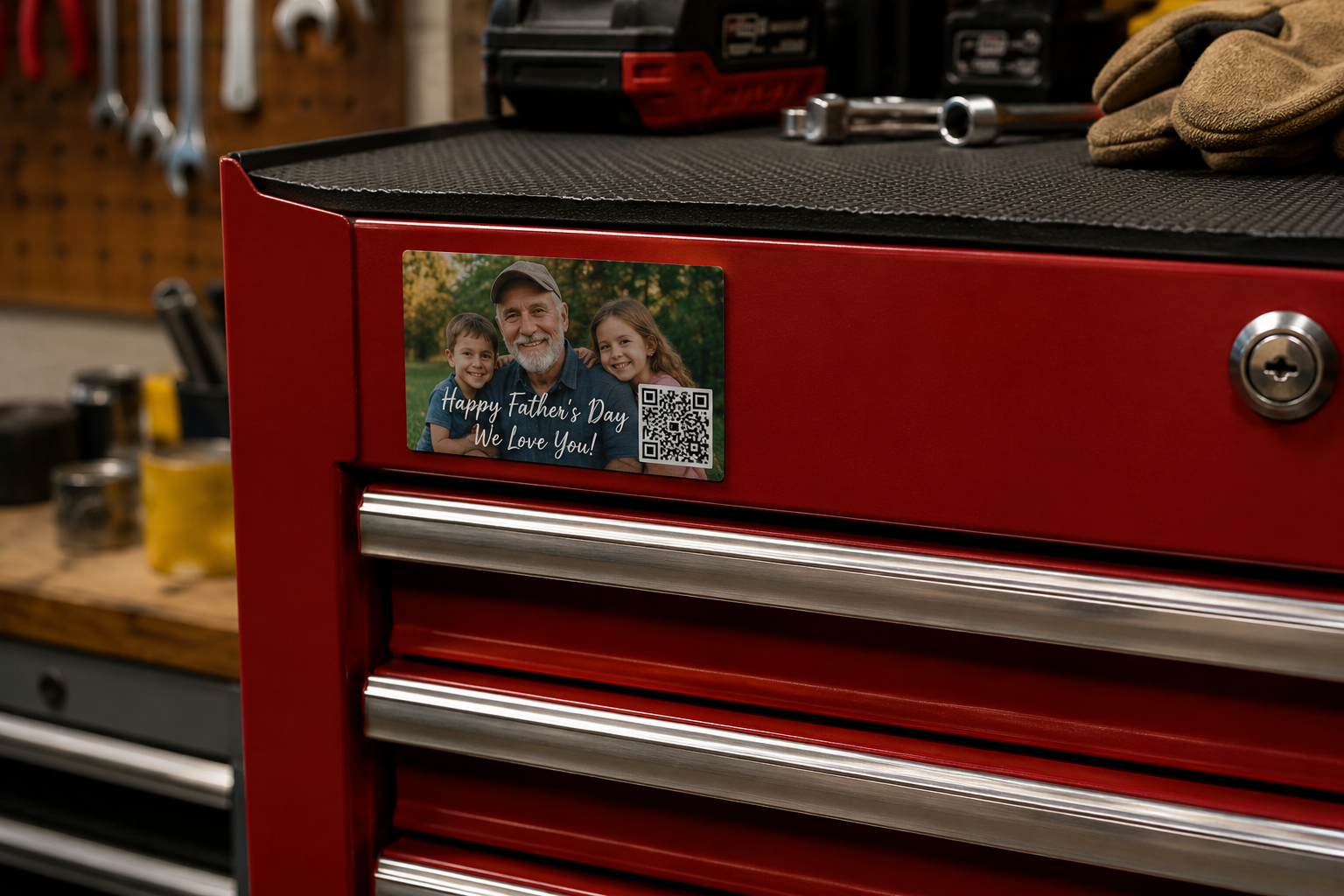 Voice Keepsake – Signature Photo Magnet