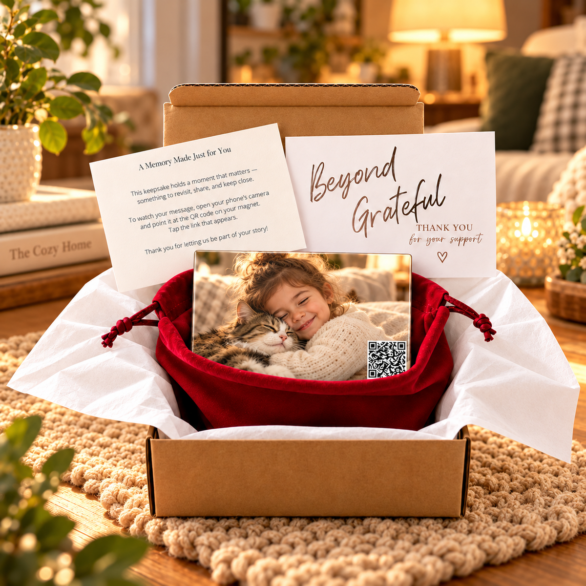 Voice Keepsake – Signature Photo Magnet