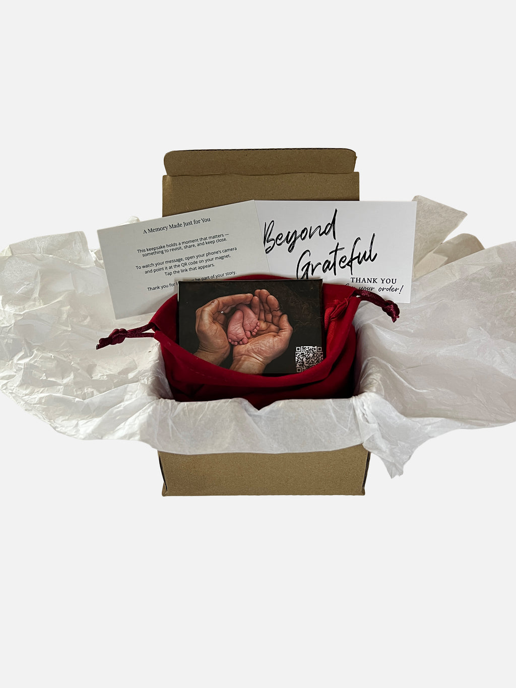 Voice Keepsake – Signature Photo Magnet