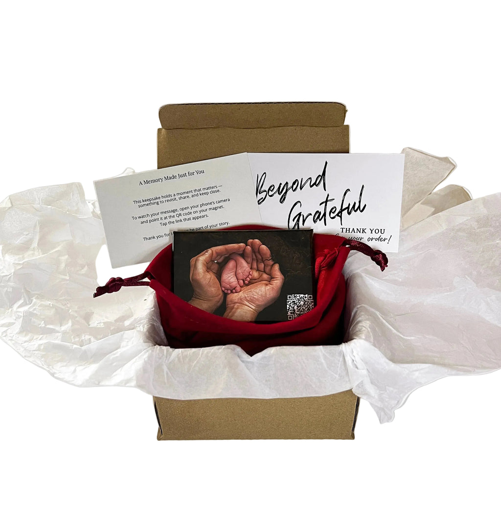 Voice Keepsake – Signature Photo Magnet