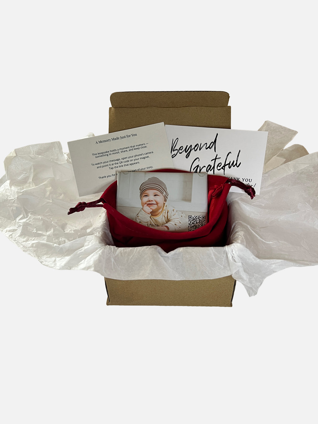 Voice Keepsake – Signature Photo Magnet