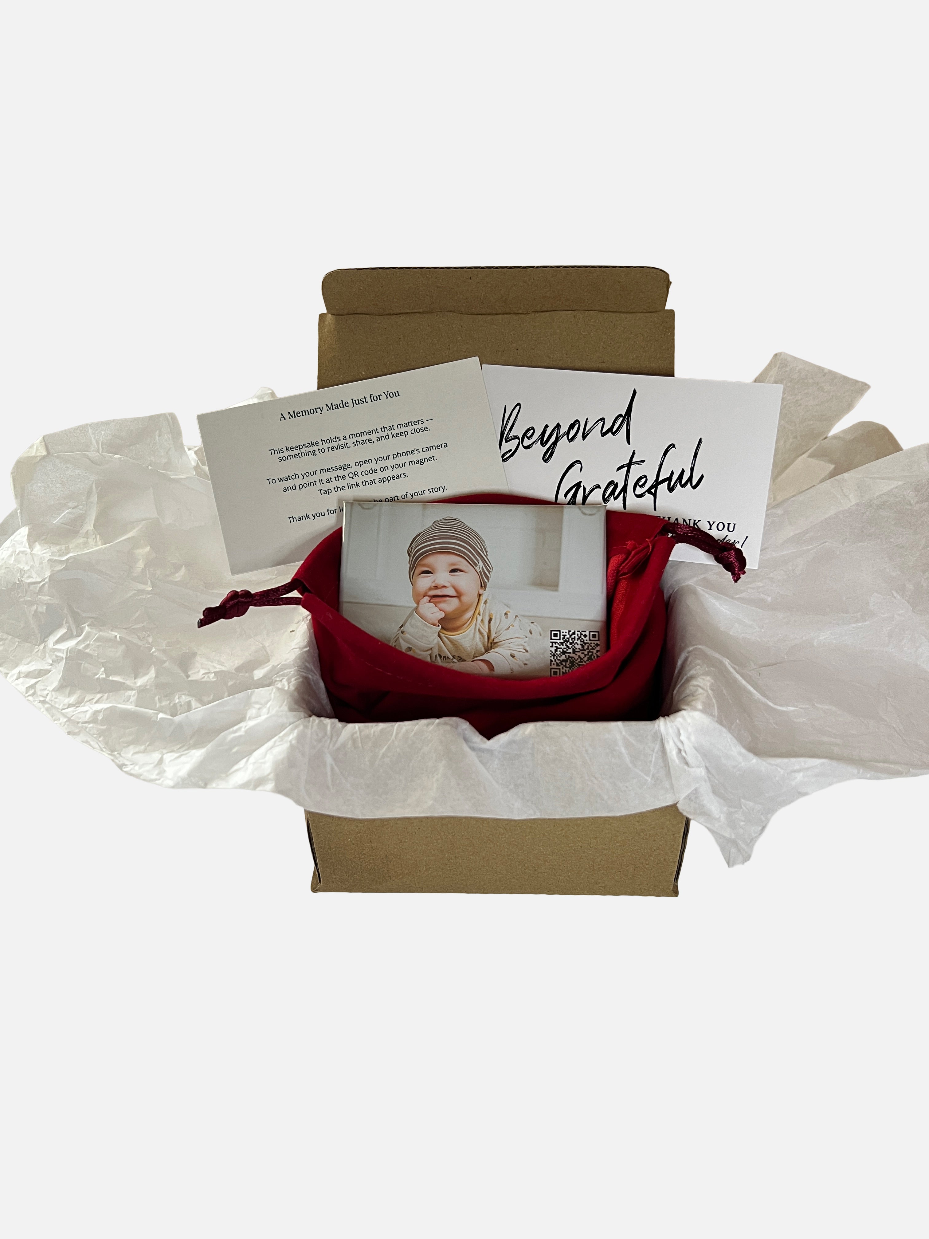 Voice Keepsake – Signature Photo Magnet