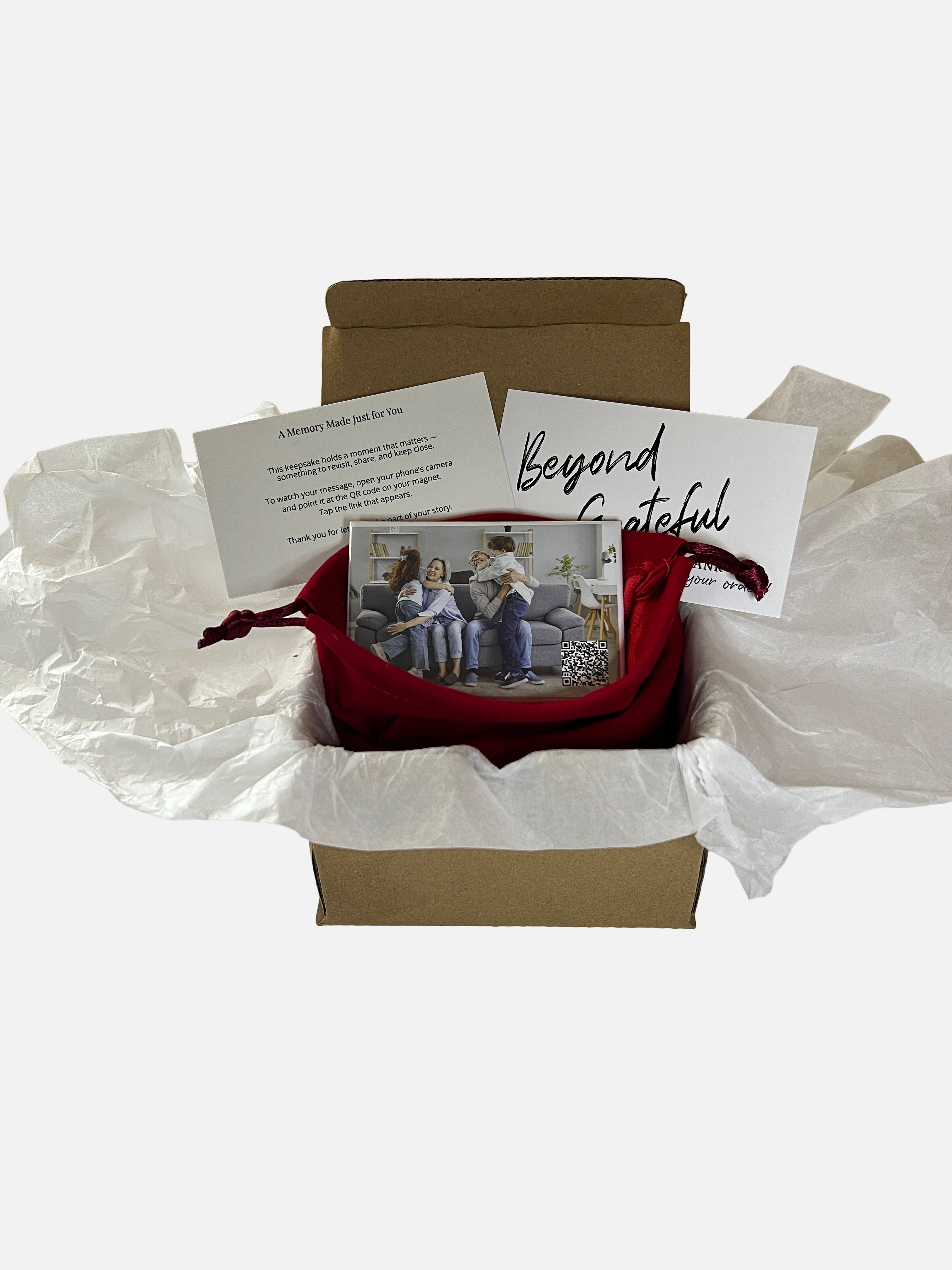 Voice Keepsake – Signature Photo Magnet