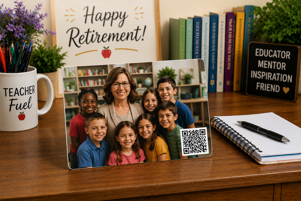 Voice Keepsake – Signature Photo Magnet